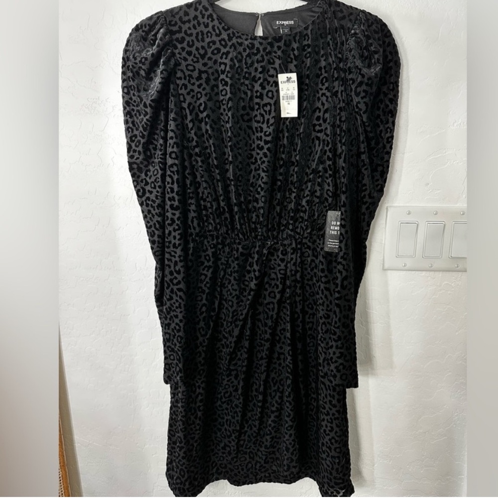Express Black Mini Dress size xl
